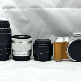 Canon Kiss X9 シルバー トリプルレンズセット