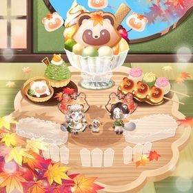 紅葉揺れるぽんぽこ茶屋 ココリウムフルセット | ポケコロツイン(ポケツイ)のアカウントデータ、RMTの販売・買取一覧