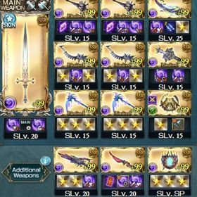 引退ヴェルサシア武器5凸あり ヒヒ20↑ 極みスキン ルミナス4 シェロチケあり 闇理編成 | グラブルのアカウントデータ、RMTの販売・買取一覧