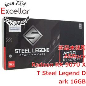 [bn:13] ASRock製グラボ Radeon RX 9070 XT Steel Legend Dark 16GB PCIExp 16GB