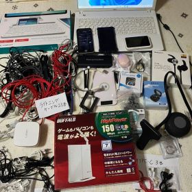 iPhone7 256GB 100％スマホ関係ジャンク詰合わせ+ノートPCおまけ