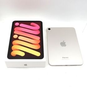 ◇美品【Apple アップル】iPad mini 第7世代 (A17 Pro) Wi-Fi 256GB MXND3J/A スターライト バッテリー最大容量100％