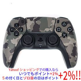 【中古】SONY ワイヤレスコントローラー DualSense CFI-ZCT1J06 グレー カモフラージュ 本体のみ