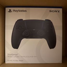未開封 SONY PS5 DualSense ワイヤレスコントローラー ミッドナイトブラック CFI-ZCT1J01