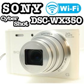 SONY DSC-WX350❤️スマホ転送 動作確認済 ソニー ホワイト コンデジ