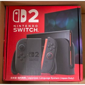 ニンテンドースイッチ(Nintendo Switch)のNintendo Switch2 (日本語・国内専用) 新品未開封 本体(家庭用ゲーム機本体)