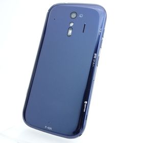 【SIMフリー】らくらくスマートフォン F-42A ネイビー 利用制限〇 docomo版
