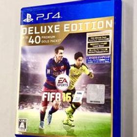 即決！チラシ付！PS4「 FIFA16 DELUXE EDITION」送料150円