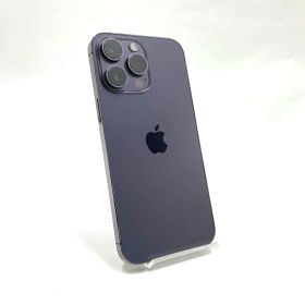 iPhone 14 Pro Max 128GB ディープパープル au SIMフリー 動作確認済 86%【全額返金保証】【最速発送】