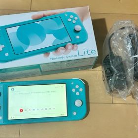 【通電確認】 ニンテンドー スイッチ ライト 本体 ターコイズ ブルー