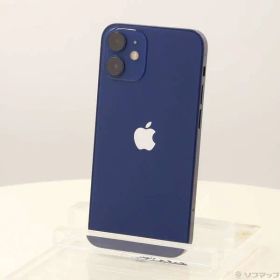 〔中古品〕 iPhone12 mini 128GB ブルー MGDP3J／A SIMフリー【269】