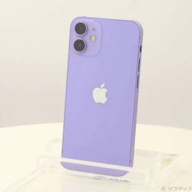 〔中古品〕 iPhone12 mini 256GB パープル MJQE3J／A SIMフリー【247】