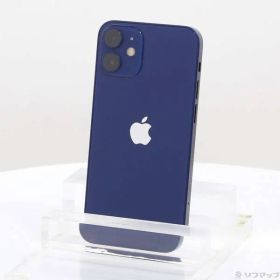 〔中古品〕 iPhone12 mini 64GB ブルー MGAP3J／A SIMフリー【297】