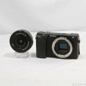 〔中古品〕 α6400 ILCE-6400L パワーズームレンズキット ブラック【198】
