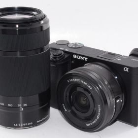 【ほぼ新品】ソニー ミラーレス一眼 α6400 ダブルズームレンズキット