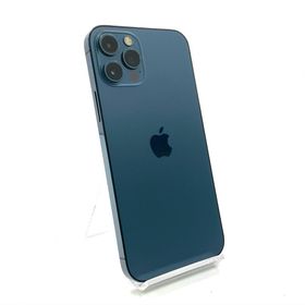 アップル(Apple)の【全額返金保証】【最速発送】Apple iPhone iPhone 12 Pro 128GB パシフィックブルー docomo 動作確認済(スマートフォン本体)