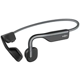 【新品】Bluetooth 5.1 SHOKZ OpenMove 骨伝導イヤホン 公式ストア正規品 ワイヤレスイヤホン Zoomなどリモート会議 テレワーク 在宅勤務 6時間使用可能 環境音聞き取り 2年保証 グレー