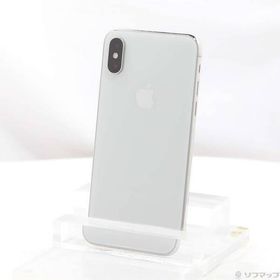 〔中古〕Apple(アップル) iPhoneXS 64GB シルバー 3D923J／A SIMフリー〔262-ud〕