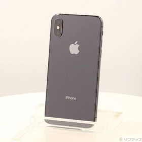〔中古〕Apple(アップル) iPhoneXS 64GB スペースグレイ MTAW2J／A SIMフリー〔269-ud〕