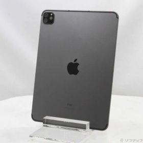〔中古品〕 iPad Pro 11インチ 第3世代 512GB スペースグレイ MHW93J／A auロック解除SIMフリー【258】