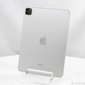 〔中古品〕 iPad Pro 11インチ 第4世代 128GB シルバー MNYD3J／A auロック解除SIMフリー【305】