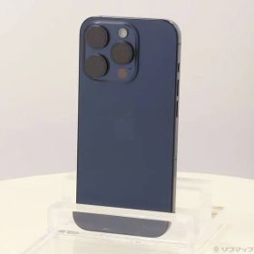 〔中古品〕 iPhone15 Pro 128GB ブルーチタニウム MTUA3J／A SIMフリー【262】