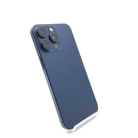 【全額返金保証】【最速発送】 iPhone 15 Pro Max 256GB ブルー SIMフリー 白ロム 美品 動作確認済 100%