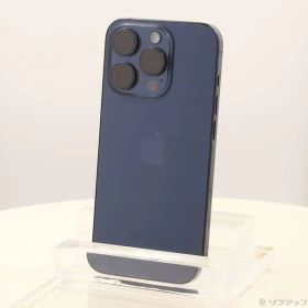 〔中古品〕 iPhone15 Pro 128GB ブルーチタニウム MTUA3J／A SIMフリー【269】