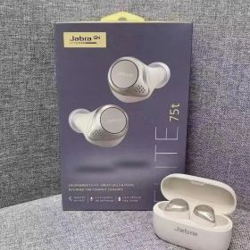未使用 Jabra Elite 75t ワイヤレスイヤホン ホワイト