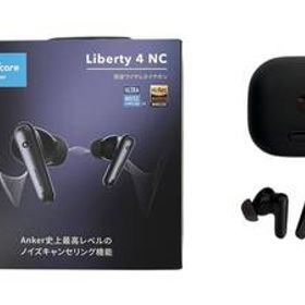 Soundcore By Anker(サウンドコア) Liberty 4 NC リバティ4 ワイヤレスイヤホン A3947N11 ブラック 家電/199