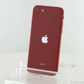 〔中古品〕 iPhone SE 第3世代 64GB プロダクトレッド MMYE3J／A SIMフリー【258】