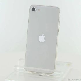〔中古品〕 iPhone SE 第3世代 64GB スターライト MMYD3J／A SIMフリー【247】