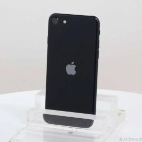 〔中古品〕 iPhone SE 第3世代 64GB ミッドナイト MMYC3J／A SIMフリー【258】