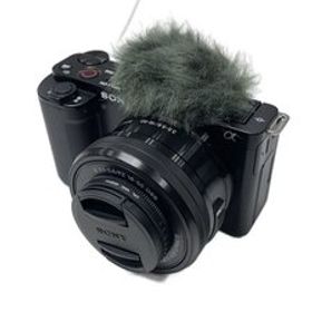 SONY◆デジタル一眼カメラ VLOGCAM ZV-E10Y ダブルズームレンズキット