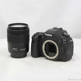 【中古】Canon(キヤノン) EOS 80D EF-S18-135 IS USM レンズキット 【295-ud】