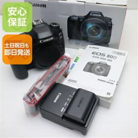 【中古】 美品 EOS 80D ボディ ブラック 中古 Canon 土日祝発送OK