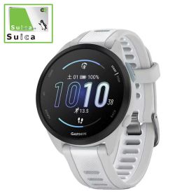 GARMIN Forerunner 165 (フォアランナー 165)ランニングGPSスマートウォッチ (Suica対応) (ガーミン) WhiteGray 010-02863-81