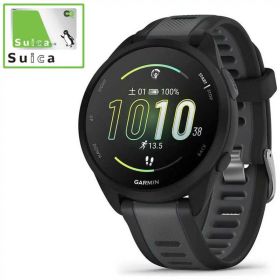 GARMIN ランニングGPSスマートウォッチ Forerunner 165 Music BlackGray 010-02863-90
