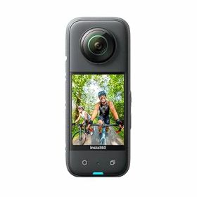 Insta360 X3 ｜360度カメラ アクションカメラ 新型1/2インチ48MPセンサー IPX8防水 5.7K360度動画 72MP360度写真 手ブレ補正 アクティブHDR 4K一人称視点 60fps自撮り 360度水平維持 AI編集 音声制