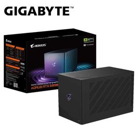 GIGABYTE｜ギガバイト GIGABYTE AORUS RTX 5090 AI BOX NVIDIA GeForce RTX 5090 搭載 外付け水冷GPUボックス GV-N5090IXEB-32GD 返品種別B