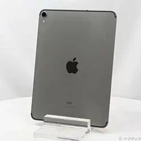 【中古】Apple(アップル) iPad Pro 11インチ 256GB スペースグレイ MU102J／A SIMフリー【291-ud】