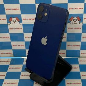 【中古】iPhone12 mini 128GB ブルー MGDP3J/A docomo版SIMフリー ジャン