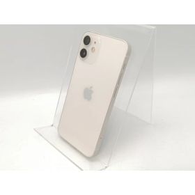 【中古】Apple au 【SIMロック解除済み】 iPhone 12 mini 64GB ホワイト MGA63J/A【高崎モントレー】保証期間1ヶ月【ランクC】