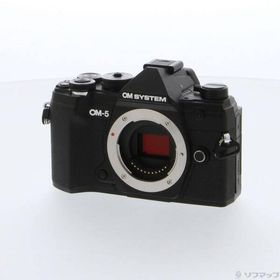 〔中古〕OMSYSTEM OM-5 ボディ ブラック〔348-ud〕