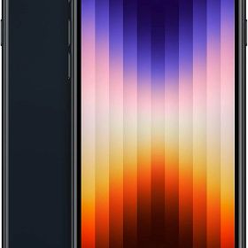 新品未開封 SIMフリー iPhoneSE3 64GB 5G ミッドナイトMMYC3J/A A2782 Softbank版SIMフリー 【ネットワーク利用制限▲】※ドコモ/ahamo/AU/UQ/楽天対応※赤ロム永久保証 本体 白ロム Apple あす楽 送料無料