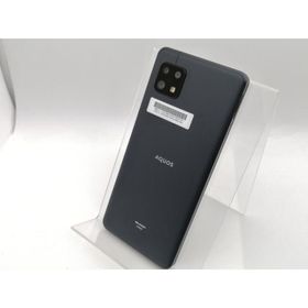 【中古】SHARP J:COM 【SIMフリー】 AQUOS sense6s ブラック 4GB 64GB SHG07【津田沼】保証期間１ヶ月【ランクC】