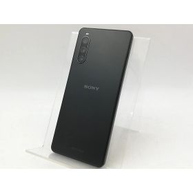 【中古】SONY 楽天モバイル 【SIMフリー】 Xperia 10 IV ブラック 6GB 128GB XQ-CC44【大宮東口】保証期間1ヶ月【ランクC】