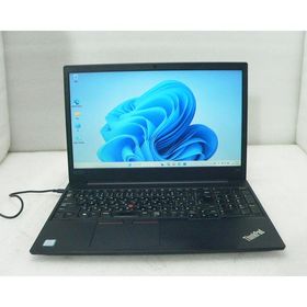 Windows11 Pro 64bit Lenovo ThinkPad E590 (20NU-S1SP00) Core i5-8265U 1.6GHz メモリ 8GB 256GB(NVMe SSD) 15.6インチ(1366x768)