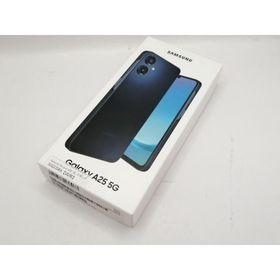 【未使用】SAMSUNG UQmobile 【SIMフリー】 Galaxy A25 5G ブラック 4GB 64GB SCG33【大須アメ横】保証期間３ヶ月