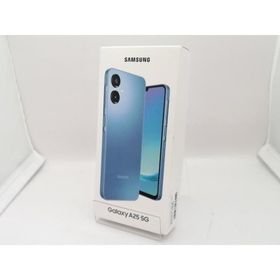 【未使用】SAMSUNG au 【SIMフリー】 Galaxy A25 5G ブルー 4GB 64GB SCG33【大須アメ横】保証期間３ヶ月